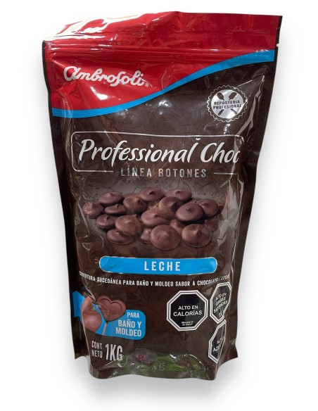 COBERTURA LECHE BOTONES AMBROSOLI DE 1 KG