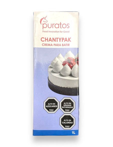 CREMA PARA BATIR PURATOS CHANTYPAK 1LT