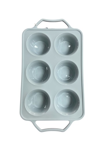 MOLDE DE MUFFINS DE 6 UNIDADES