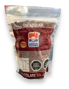 CHIPS DE CHOCOLATE CHOCONO DE 56% CACAO DE 250GR