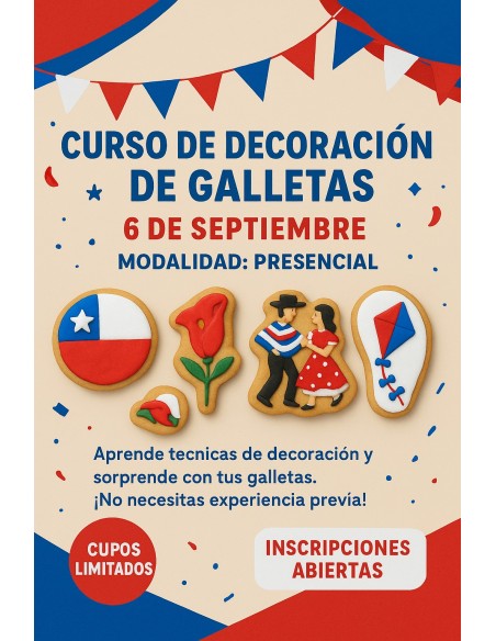 CURSO PARA HACER GALLETAS