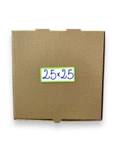 CAJA PIZZA DE 25X25 CM