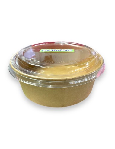 BOWL KRAFT CON TAPA