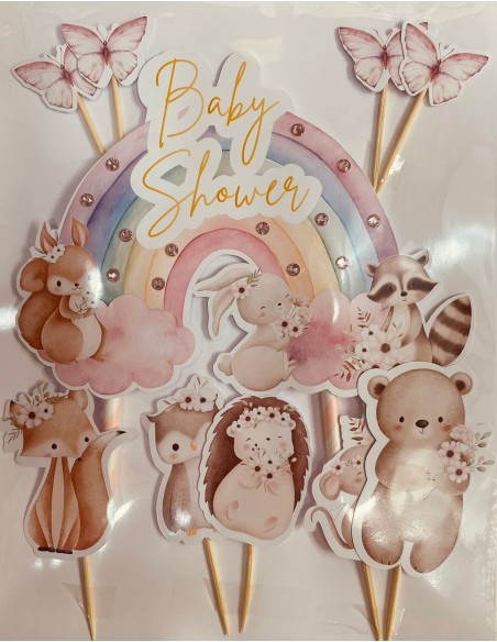 TOPPER ANIMALITOS DEL BOSQUE