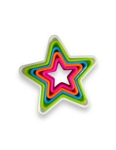 CORTANTE ESTRELLAS DE COLORES