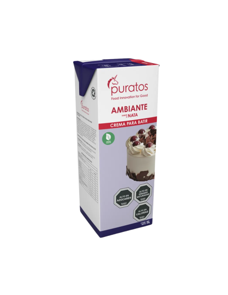 CREMA AMBIENTE SABOR A NATA DE 1 LT