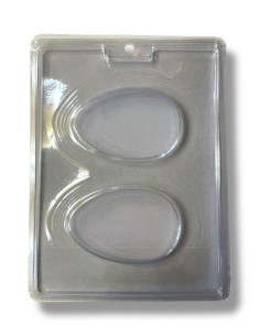 MOLDE PLASTICO PARA HUEVO DE CHOCOLATE