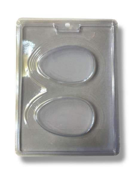MOLDE PLASTICO PARA HUEVO DE CHOCOLATE