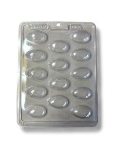 MOLDE PLASTICO DE MINI HUEVOS