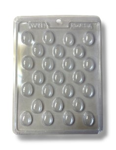 MOLDE PLASTICO DE 25 HUEVITOS