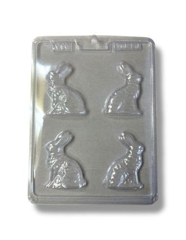 MOLDE PLASTICO DE CONEJOS