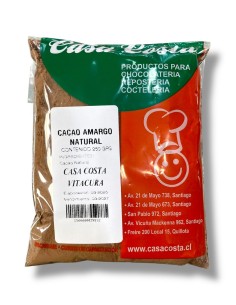 CACAO AMARGO NATURAL DE 250GR