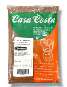 CACAO AMARGO ALCALINO DE 250 GR