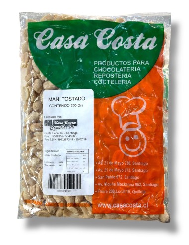 MANI TOSTADO DE 250 GR