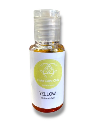 COLORANTE GEL CAKE COLOR YELLOW DE 22GR