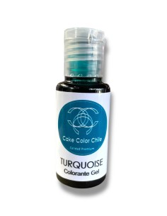 COLORANTE GEL CAKE COLOR TURQUESA DE 22GR