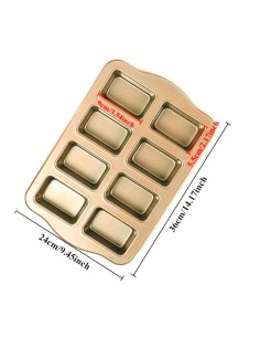 MOLDE ANTIADHERENTE PARA BROWNIES 2