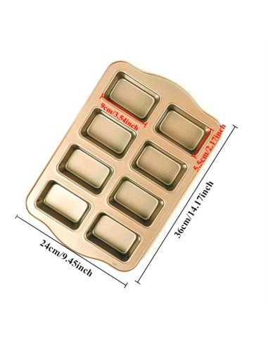 MOLDE ANTIADHERENTE PARA BROWNIES
