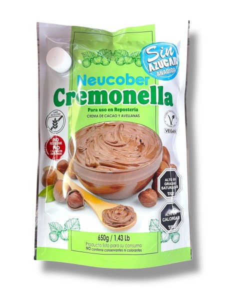 CREMONELLA SIN AZUCAR AÑADIDA DE 650GR