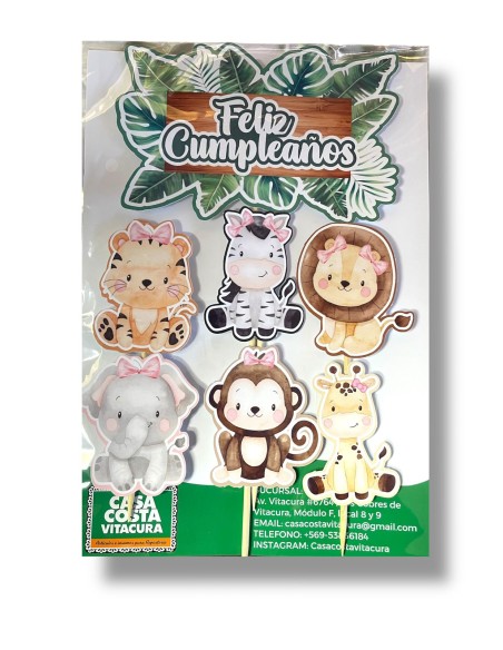 TOPPER ANIMALES DE GRANJA