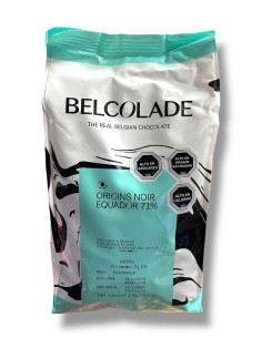 CHOCOLATE PURATOS  BELCOLADE ORIGEN ECUADOR 71% CACAO