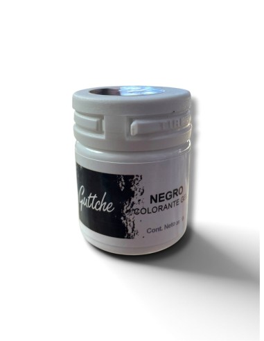 COLORANTE GUTTCHE EN GEL NEGRO DE 20 GR