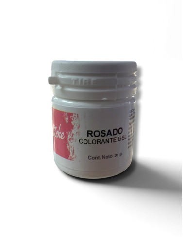 COLORANTE GUTTCHE EN GEL ROSADO DE 20 GR