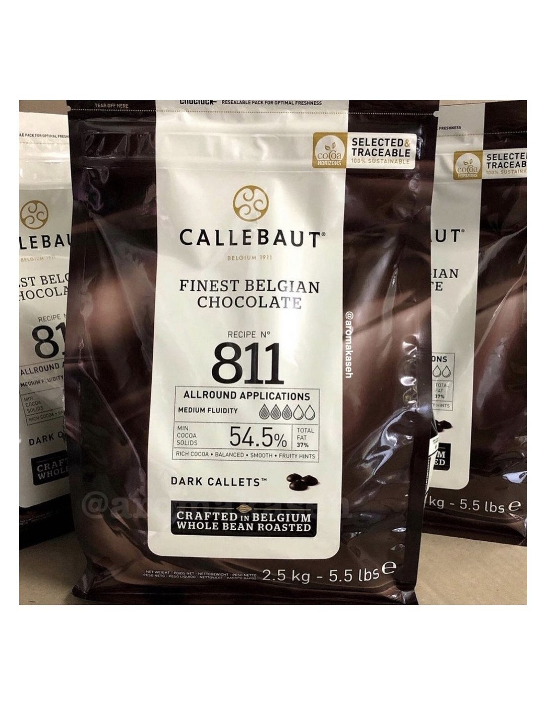 CHOCOLATE CALLEBAUT 811 DE 1KG