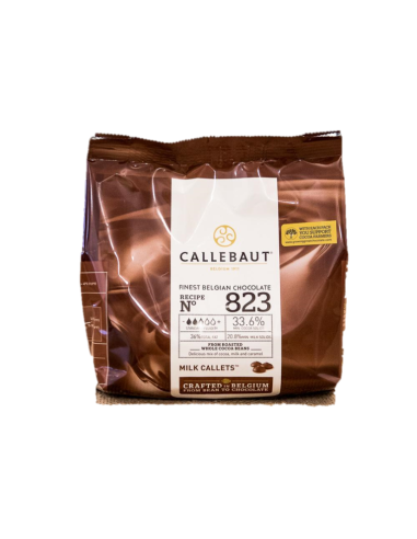 CHOCOLATE CALLEBAUT LECHE 823 DE 400GR