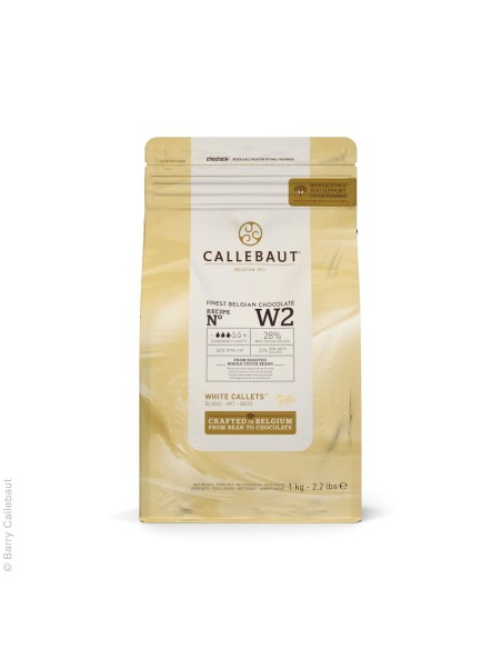 CHOCOLATE BLANCO CALLEBAUT W2 1 KG