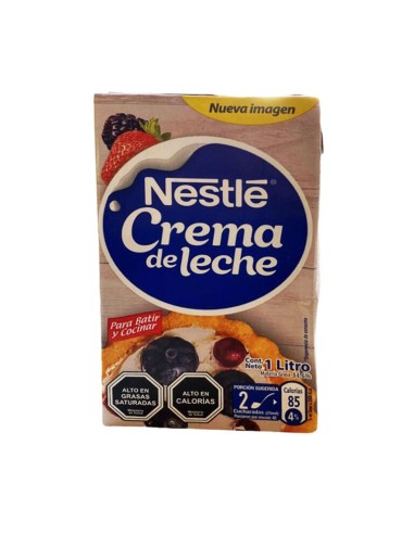 CREMA DE LECHE NESTLE DE 1 LT