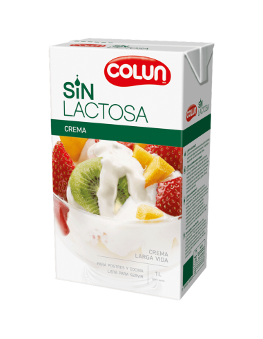 CREMA COLUN SIN LACTOSA DE 1 LT