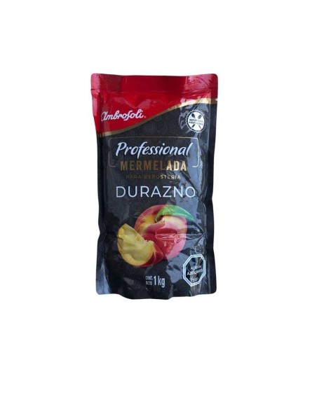 MERMELADA DURAZNO AMBROSOLI DE 1 KG