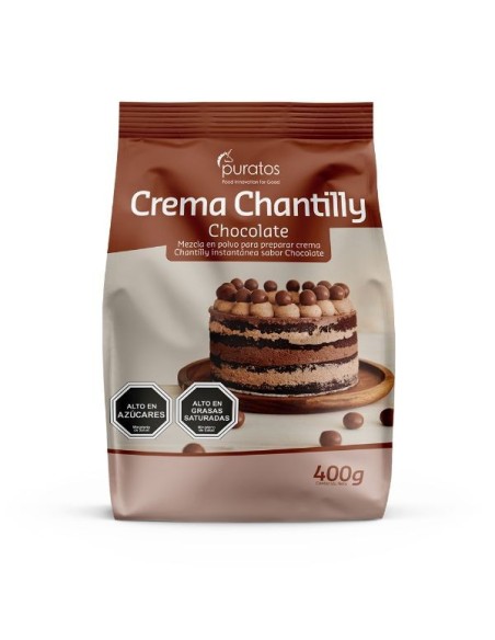CREMA PURATOS CHANTILLY CHOCOLATE 400GR
