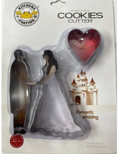 CORTANE DE NOVIOS PARA GALLETA