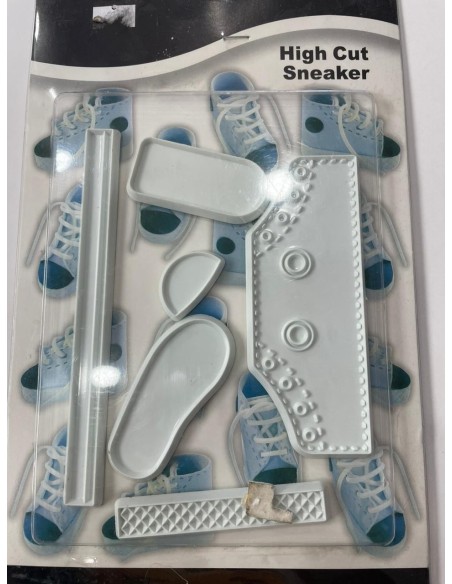 MOLDE DE ZAPATO BEBE PARA FONDANT