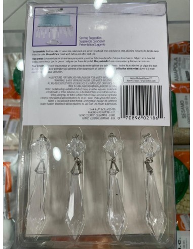 DECORACION GEMAS COLGANTE