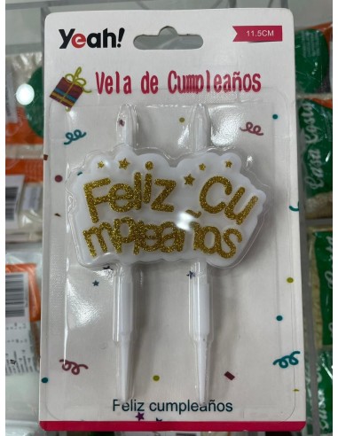 VELA DE CUMPLEAÑOS