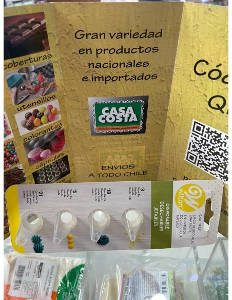 SET DE BOQUILLA PLASTICAS WILTON