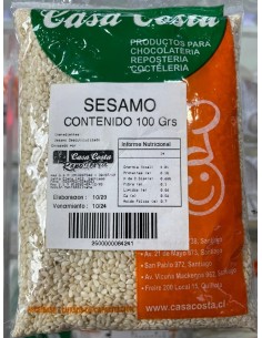 SEMILLA DE SESAMO DE 100 GR