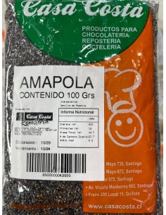 AMAPOLA DE 100GR