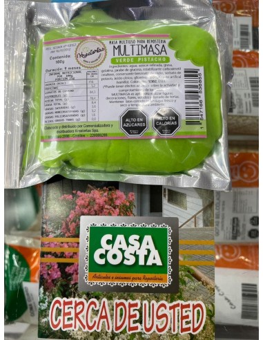 MULTIMASA KREATORTA  VERDE PISTACHO DE  100GR