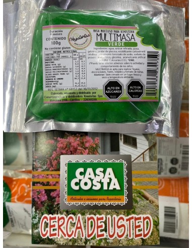 MULTIMASA KREATORTA VERDE DE 100GR