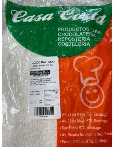 COCO RALLADO DE 500GR