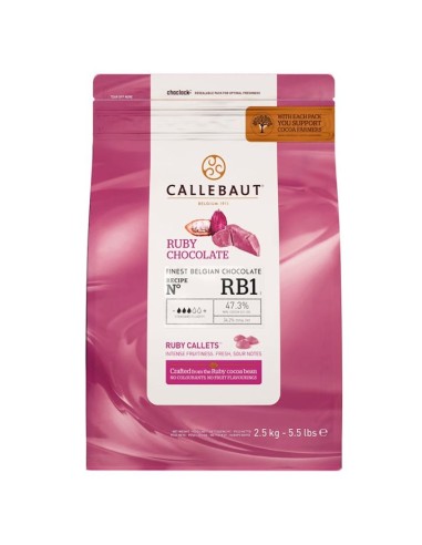 Chocolate Callebaut Rubi 2,5 kg