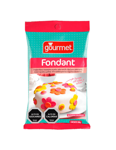 FONDANT EN POLVO 500GR  GOURMET