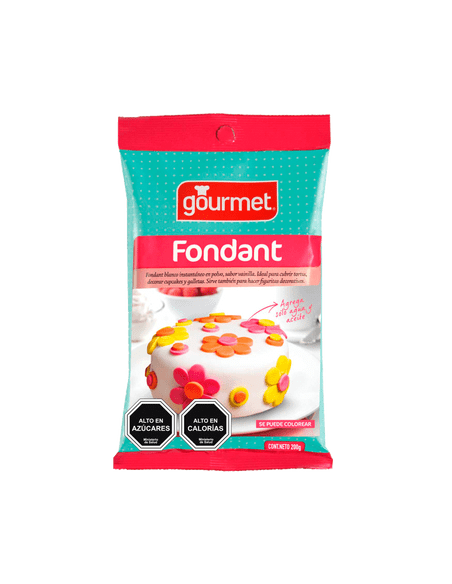 FONDANT EN POLVO 500GR  GOURMET