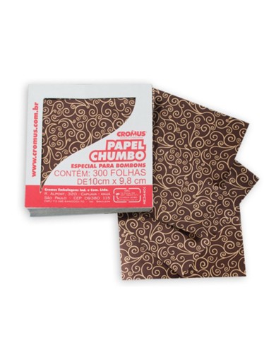 Papel Chumbo Cromus 10/9.8cm 50 Hojas