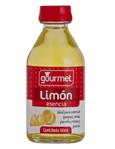 ESENCIA DE LIMÓN DE 60 CC GOURMET