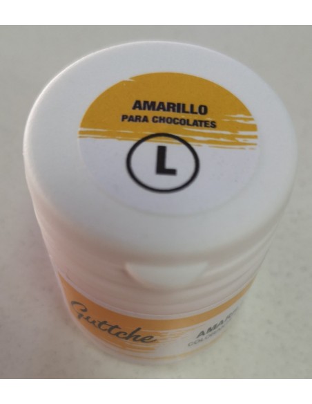 COLORANTE LIPOSOLUBLE PARA CHOCOLATE AMARILLO DE 15 GR GUTTCHE